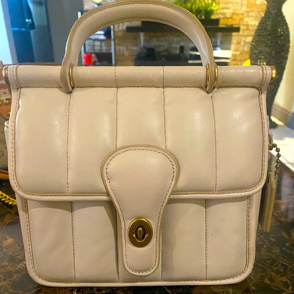 Coach leather purse